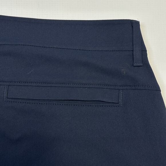 Public Rec Pants Mens 32x34 Navy Blue Performance Slim Tapered Stretch Golf Work - Picture 4 of 13